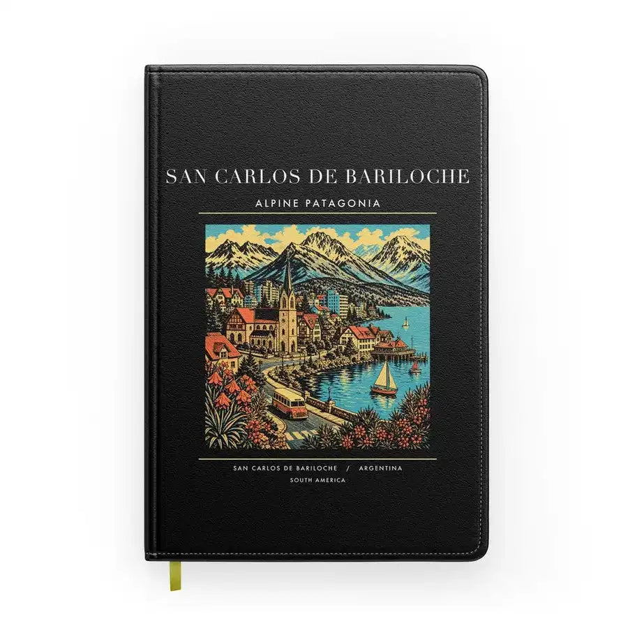 SAN CARLOS DE BARILOCHE - Poster - Notebook - Black