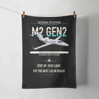 Thumbnail for Cessna Citation M2 Gen2 design on black towel