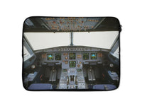 Thumbnail for Airbus A320 Cockpit (Wide) Laptop & aviation themed laptop & tablet case for laptop or tablet.