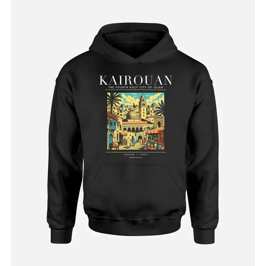KAIROUAN - Poster - Premium Hoodie - Black