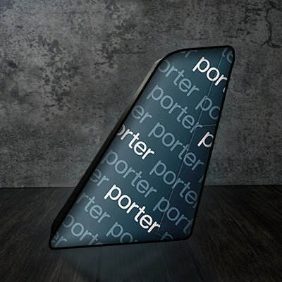 Porter Airlines Led Aircraft Tail aviation art 3D aircraft tail lamp in premium acrylic with LED.