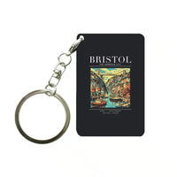Thumbnail for BRISTOL - Poster - Key Chain - Black