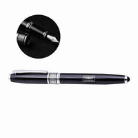 Thumbnail for Custom Name (Badge 1) rollerball pen - black