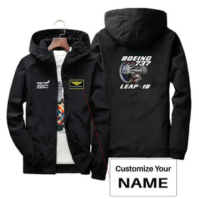 Boeing 737 & Leap 1B Designed Thin Windbreaker Jackets