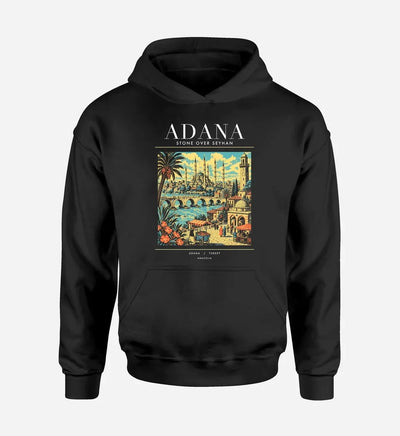 ADANA - Poster - Premium Hoodie - Black