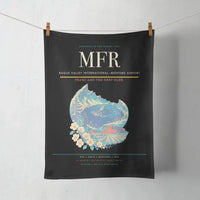 Thumbnail for Rogue Valley International–Medford Airport (MFR) design on black towel