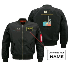 Brindisi Airport (BDS) Bomber Jacket