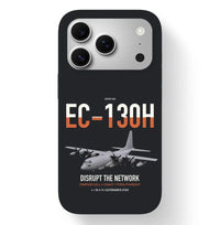 Thumbnail for EC-130H Compass Call design on black magsafe iphone case, for iPhone 17 Pro