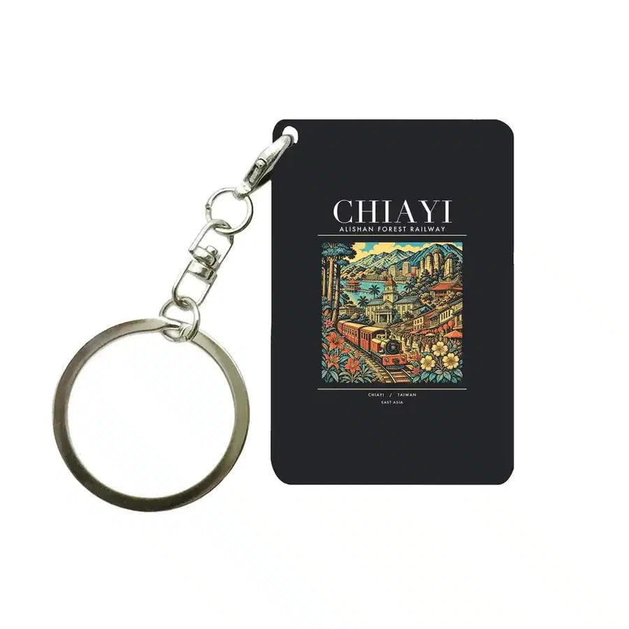 CHIAYI - Poster - Key Chain - Black