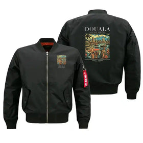 Douala City Series Bomber Jacket