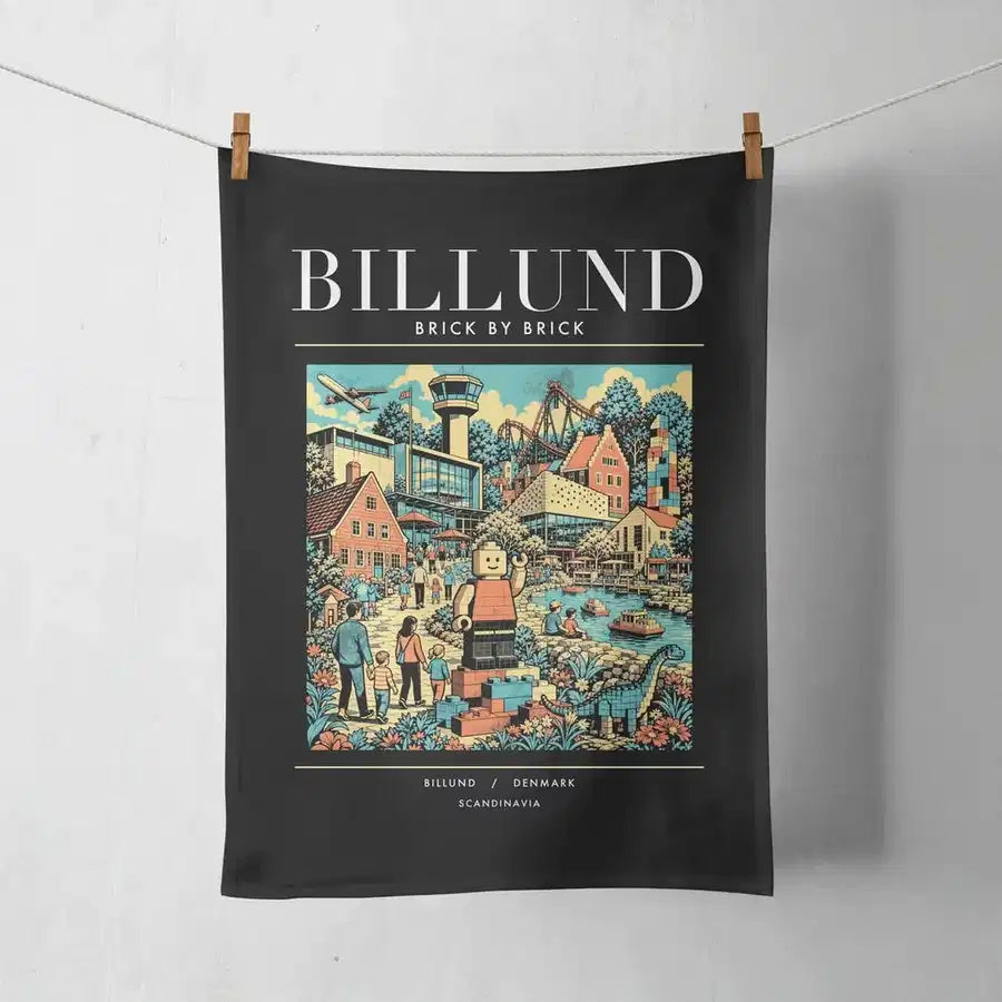 BILLUND - Poster - Towel - Black