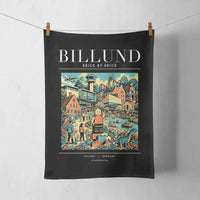 Thumbnail for BILLUND - Poster - Towel - Black