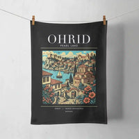 Thumbnail for OHRID - Poster - Towel - Black