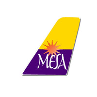 Thumbnail for Mesa Airlines aviation design tail sticker in weather-resistant vinyl.