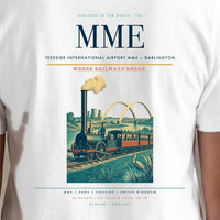 Thumbnail for Teesside International Airport (MME) double-side t-shirt design close-up cover