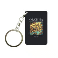 Thumbnail for ORCHHA - Poster - Key Chain - Black