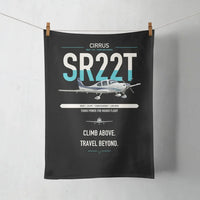 Thumbnail for Cirrus SR22T design on black towel