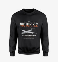 Thumbnail for Handley Page Victor K.2 design on black sweatshirt