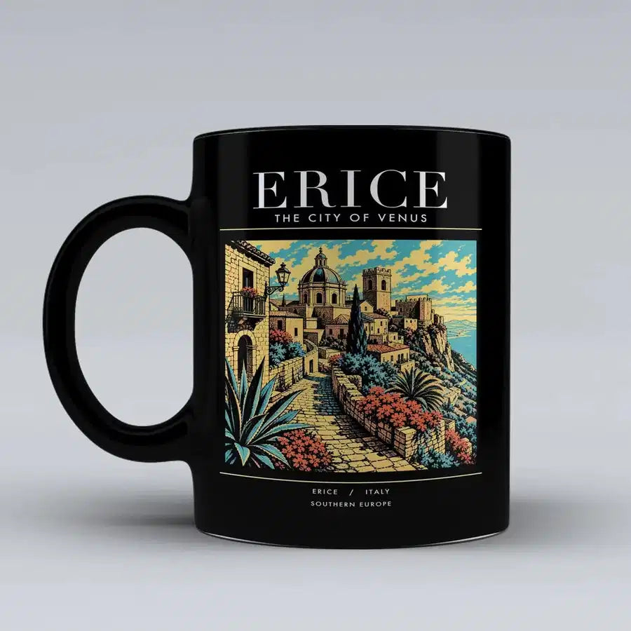ERICE - Poster - Mug - Black