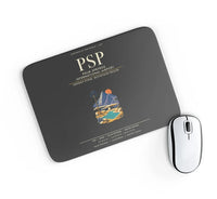 Thumbnail for Palm Springs International Airport (PSP) design on black rectangle mouse pad