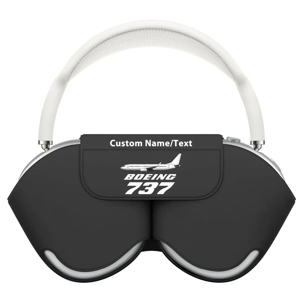 The Boeing 737 aviation themed AirPods Max case for AirPods Max.