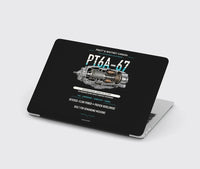 Thumbnail for PT6A-67 design on black MacBook case