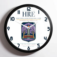 Thumbnail for Robert Gabriel Mugabe International Airport (HRE) design on white framed wall clock