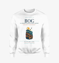 Thumbnail for Bogota El Dorado International Airport (BOG) design on white sweatshirt