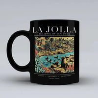 Thumbnail for LA JOLLA - Poster - Mug - Black