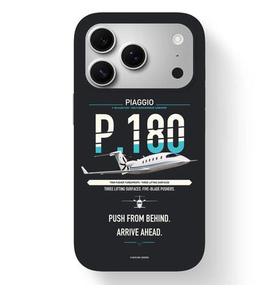 Piaggio P.180 Avanti EVO Case design on black iphone case