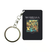 Thumbnail for MOMBASA - Poster - Key Chain - Black
