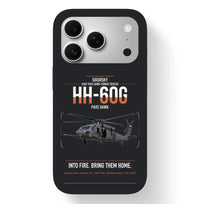 Thumbnail for Sikorsky HH-60G Pave Hawk design on black magsafe iphone case, for iPhone 17 Pro