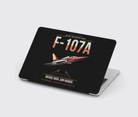 Thumbnail for F-107A Ultra Sabre design on black MacBook case