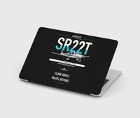 Thumbnail for Cirrus SR22T design on black MacBook case