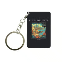 Thumbnail for PUNTA DEL ESTE - Poster - Key Chain - Black