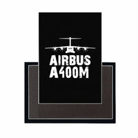 Thumbnail for Airbus A400M & Plane aviation design magnet in strong neodymium core.