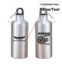 Thumbnail for Boeing 737 Engine & CFM56 aviation design on thermos, vacuum-insulated.