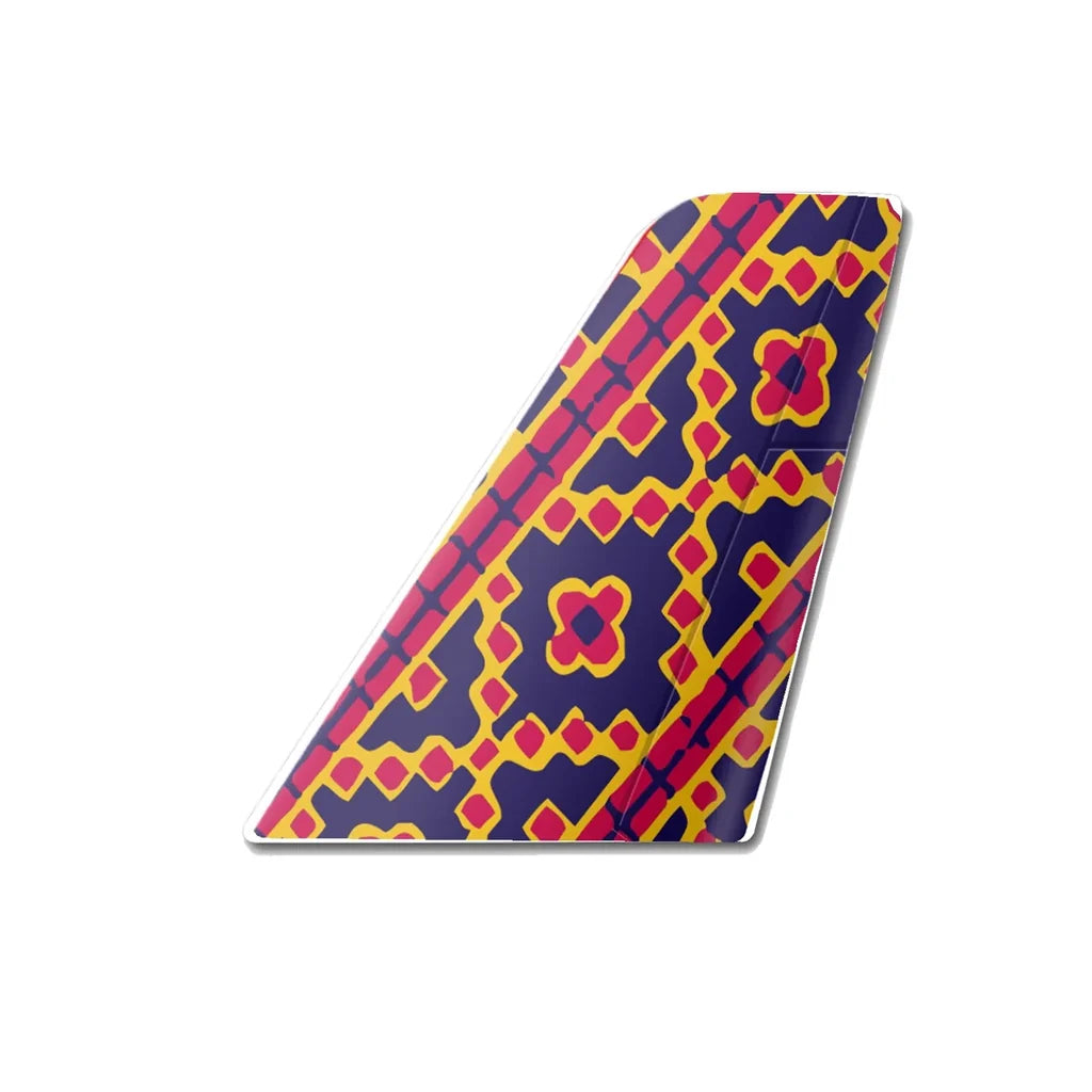 Batik Air aviation design tail sticker in weather-resistant vinyl.