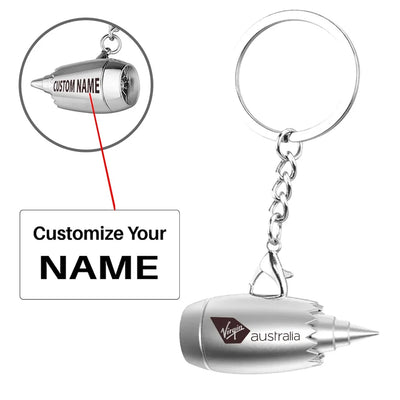 Customisable Virgin Atlantic Key Chain