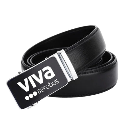 Viva Aerobus aviation men's belt in leather.