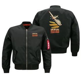 Low And Level Fields Ahead Bomber Jacket