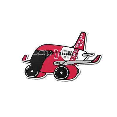 Coulson Aviation NSW RFS Boeing 737 aviation design airplane sticker in weather-resistant vinyl.