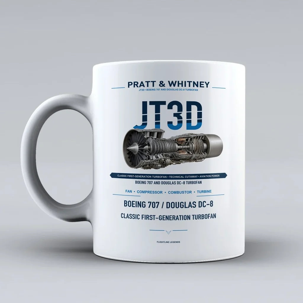 Mug design on white jt3d