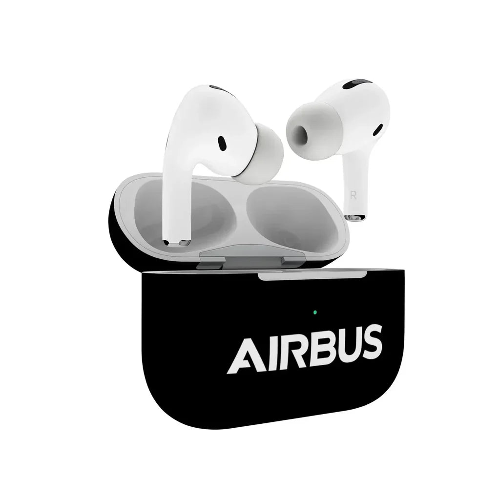 Airbus & Text AirPods Pro plastic case - Black