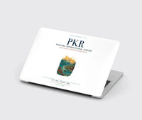 Thumbnail for Pokhara International Airport (PKR) design on white MacBook case