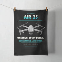 Thumbnail for DJI Air 2S design on black towel