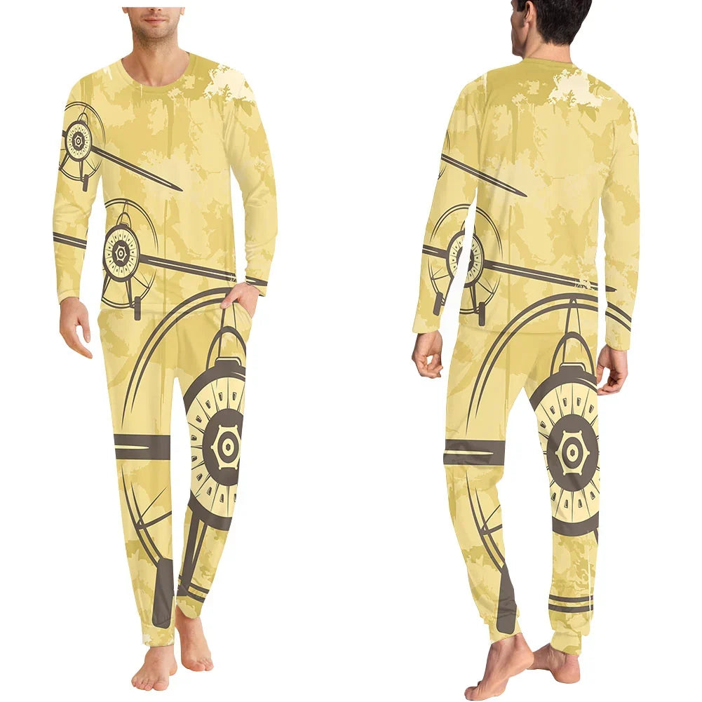 Super Vintage Propeller men pajamas - view 1