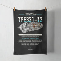 Thumbnail for TPE331-12 design on black towel