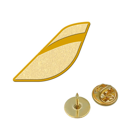 Iberia Airlines aviation hollow pin in polished alloy.
