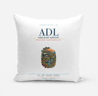 Thumbnail for Adelaide Airport (ADL) design on white pillow